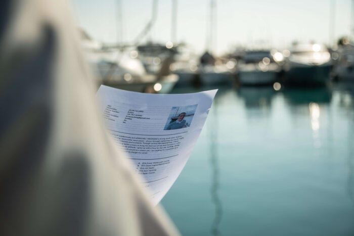 Writing a yachting CV