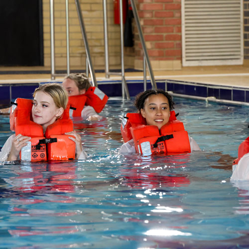 Stewardess Course STCW Pool