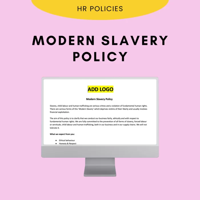 Modern slavery policy