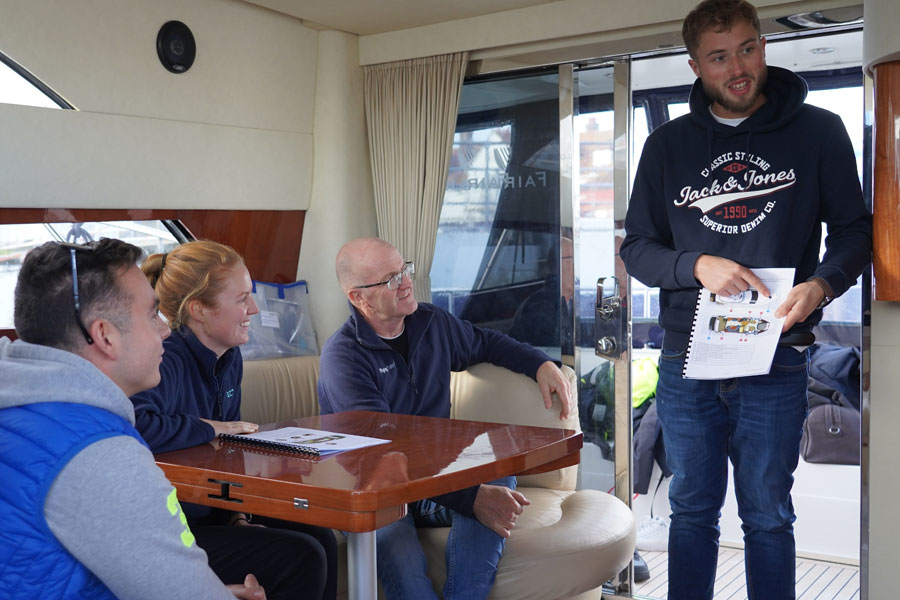 yachtmaster theory safety brief